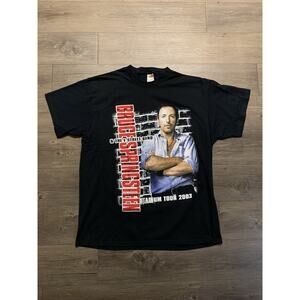 Vintage 2003 BRUCE SPRINGSTEEN & THE E STREET BAND CONCERT Shirt XL Tour Rock